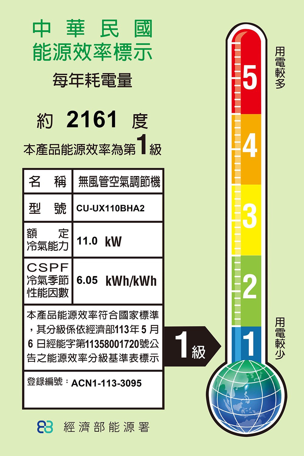 Pansonic 國際牌|15-18坪 R32 一級能效頂級旗艦系列變頻冷暖分離式冷氣CU-UX110BHA2/CS-UX110BA2