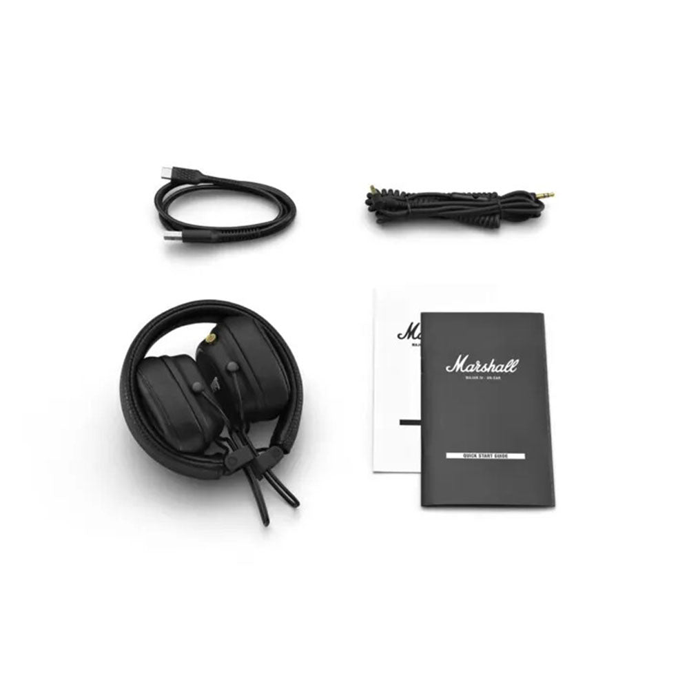 【全新出清】Marshall｜Major IV 藍牙耳罩式耳機（復古棕/經典黑）