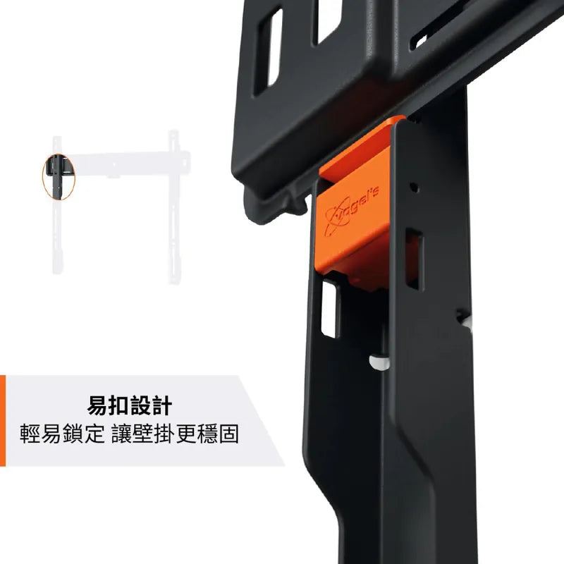 Vogel's|TVM 1605 40-100吋 固定式 壁掛架 (距牆2.2CM)