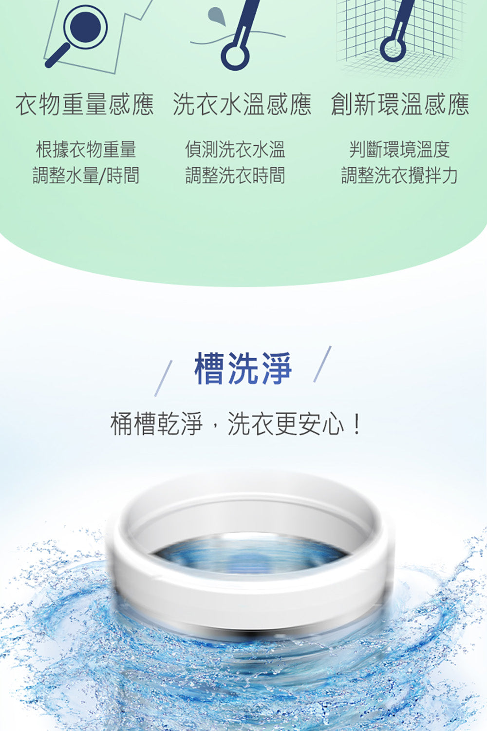 Panasonic 國際牌｜NA-V220NMS 22公斤IOT智慧家電雙科技溫水洗淨變頻洗衣機