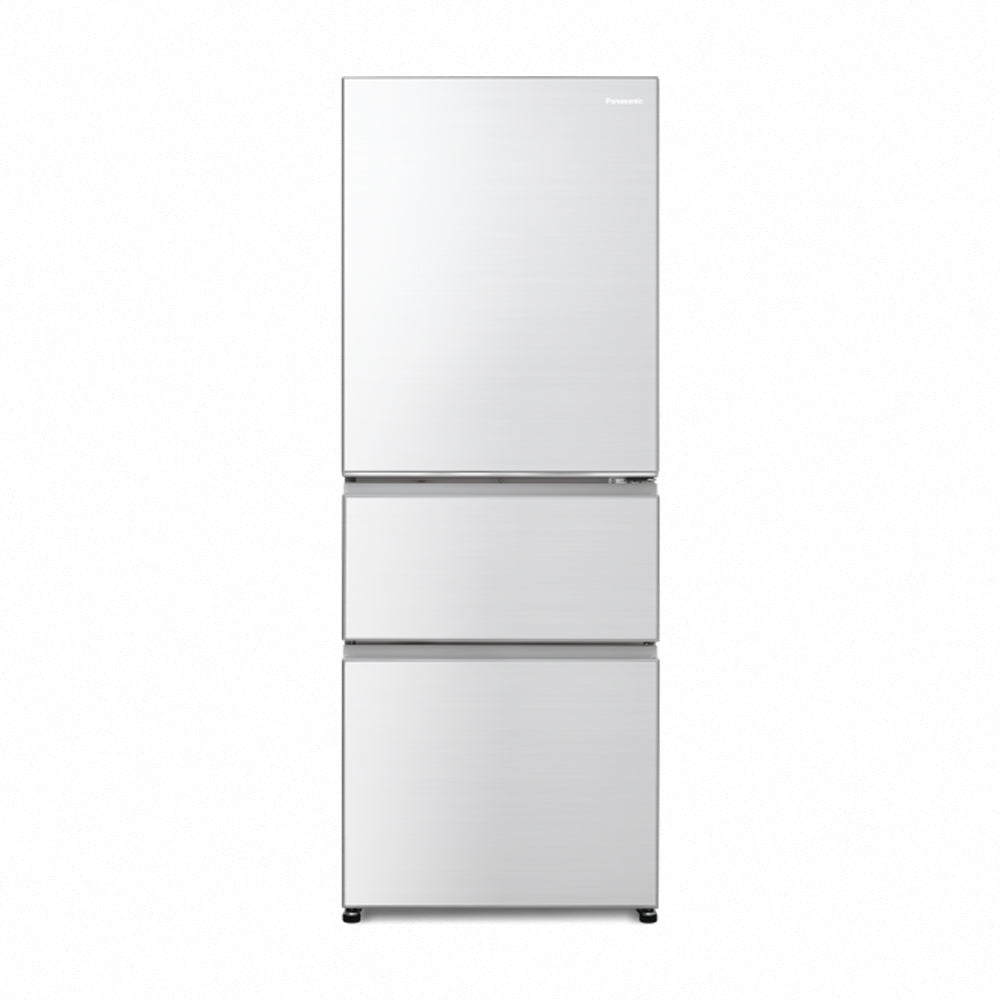 Panasonic 國際牌｜NR-C454HV 450L新一級能效三門變頻冰箱(晶漾白/香檳金)