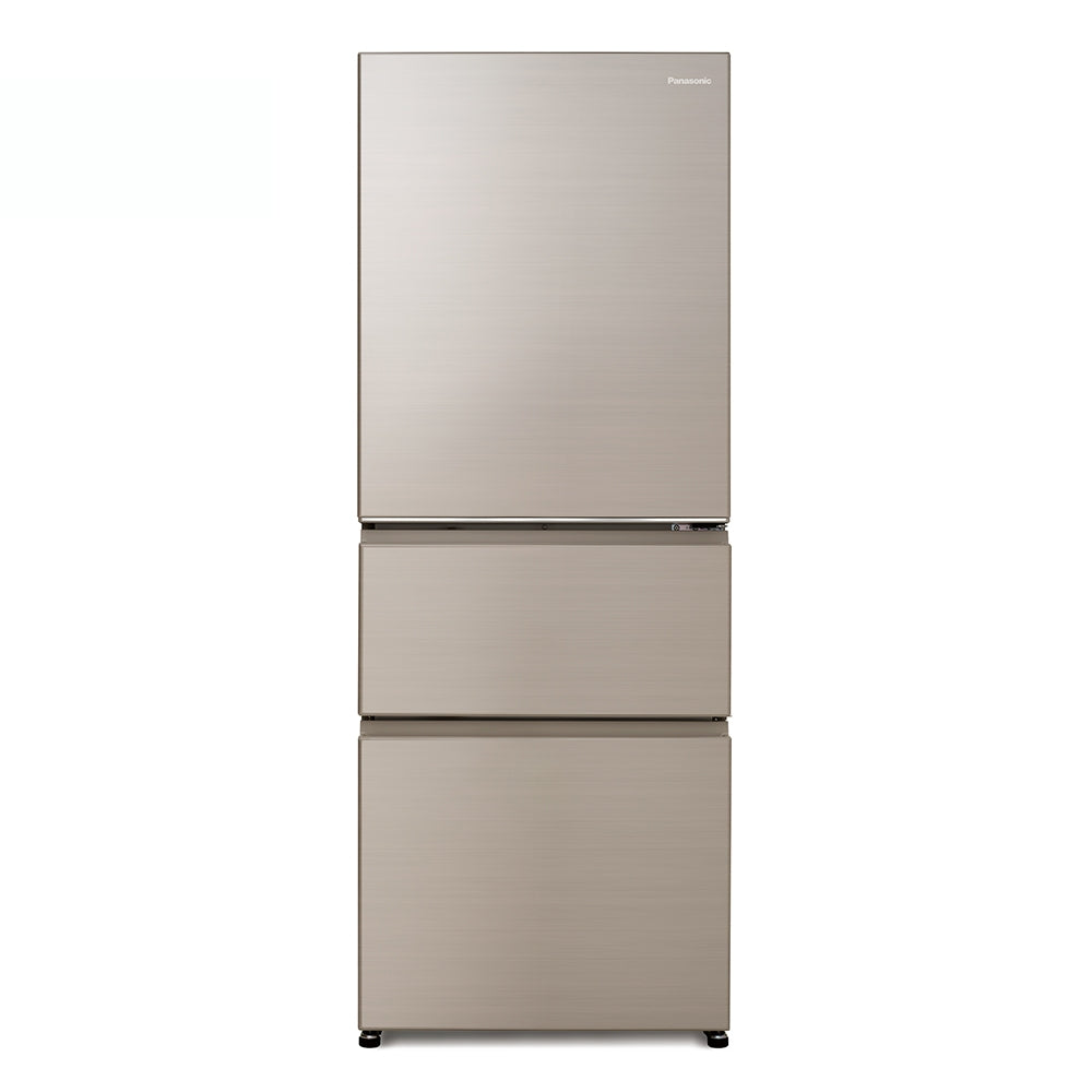 Panasonic 國際牌｜NR-C454HV 450L新一級能效三門變頻冰箱(晶漾白/香檳金)