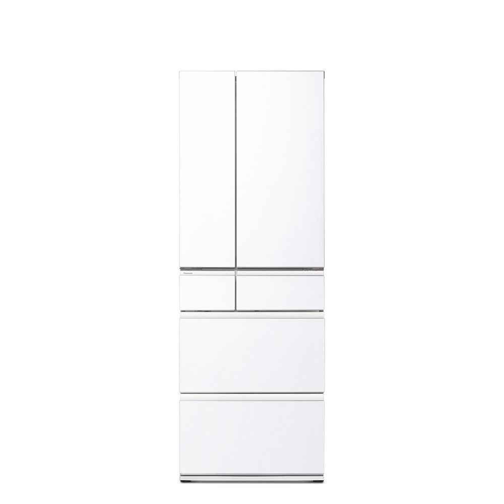 Panasonic 國際牌｜NR-F552YT-W1  545L 日製鋼板變頻六門變頻電冰箱(凝霜白)