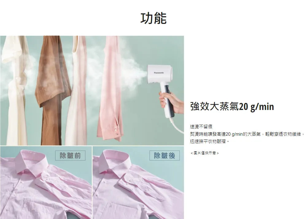 Panasonic國際牌 ｜NI-GHD015-W 手持掛燙機