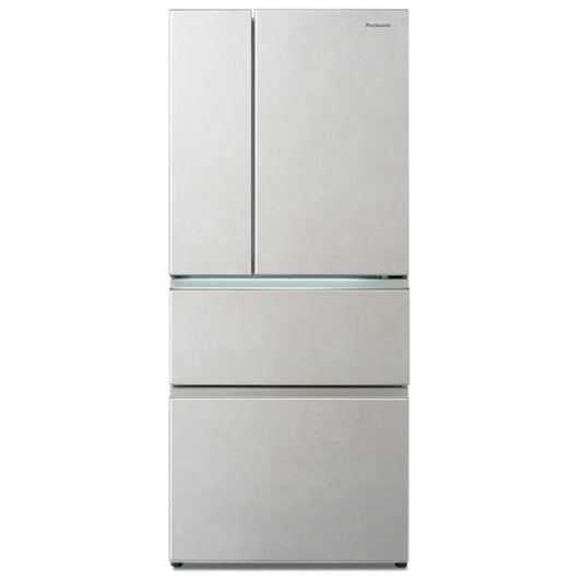 Panasonic 國際牌｜NR-D615XGS-W 610L 四門變頻玻璃冰箱 (雲岩白)