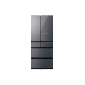 Panasonic 國際牌｜NR-F601WX-S1 600L 日製六門變頻玻璃冰箱(雲霧灰)